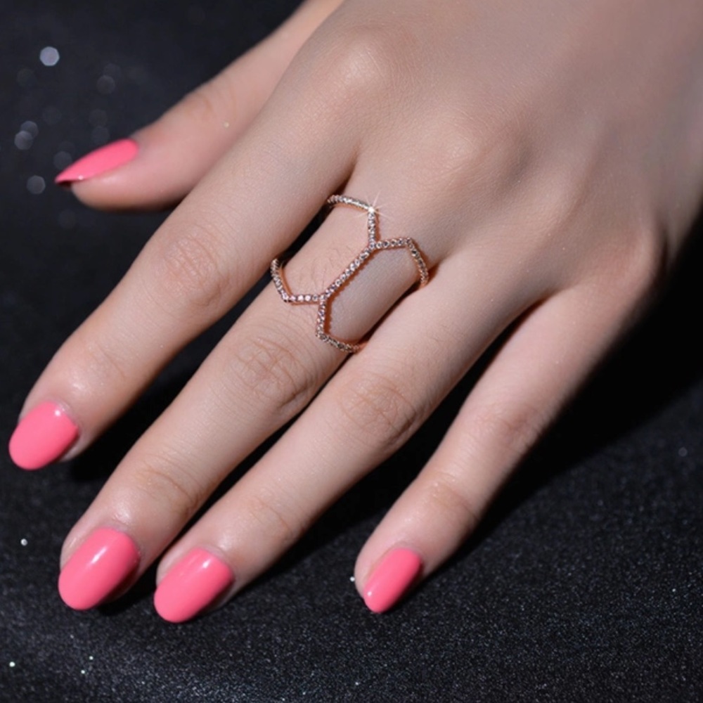 Geometric Ring - Picture 5 of 11